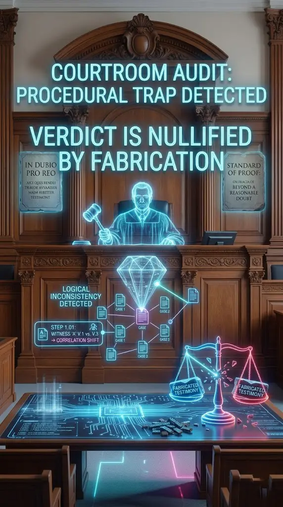 The Procedural Trap Scanner analyzing court records in The Victim-Suspect Split Case Ref R 706/2025/5226 for Tech-Law Lab