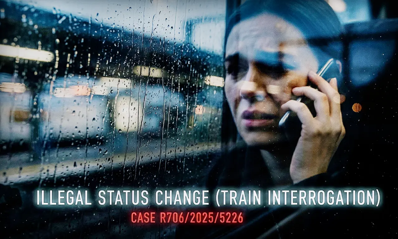 Illegal Status Change - Train Interrogation
