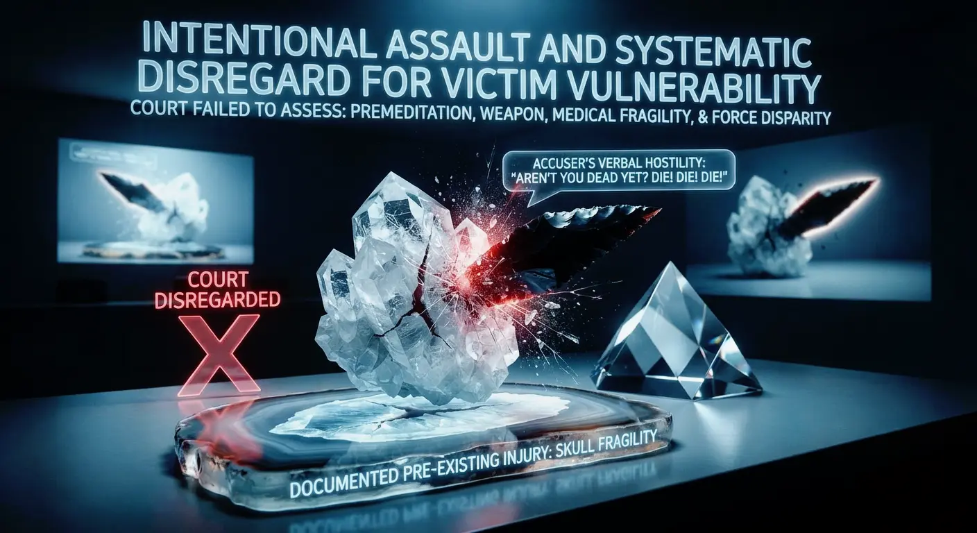 Intentional Assault and Systematic Disregard for Victim Vulnerability